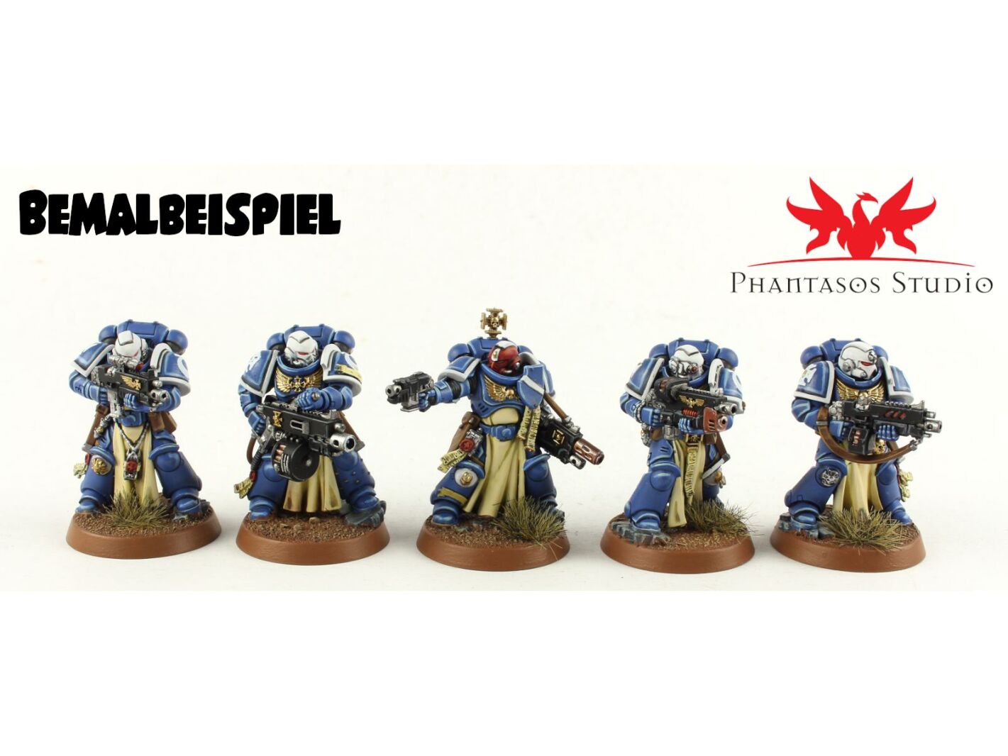 Bild von Space Marines Primaris Chapter Heroes Games Workshop Warhammer 40k Held