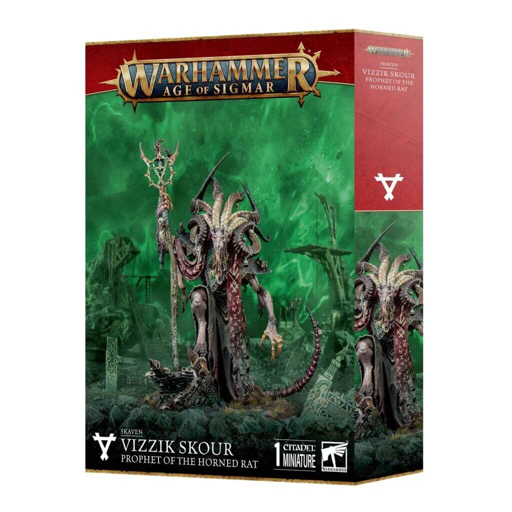 Bild von Games Workshop Warhammer Age of Sigmar - Skaven Vizzik Skour PoT Horned Rat