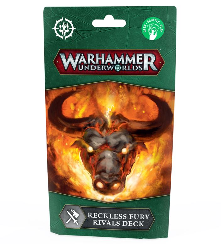 Bild von Games Workshop Spielfigur Warhammer Underworlds Unbesonnene Wut Rivals Deck Deutsch