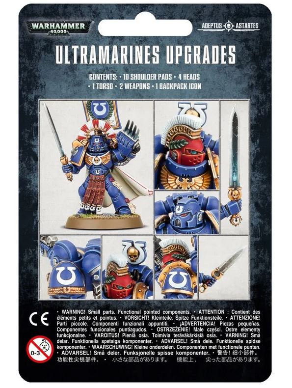 Bild von Space Marines Ultramarines Upgrades Games Workshop Upgradeset Bitz bIts