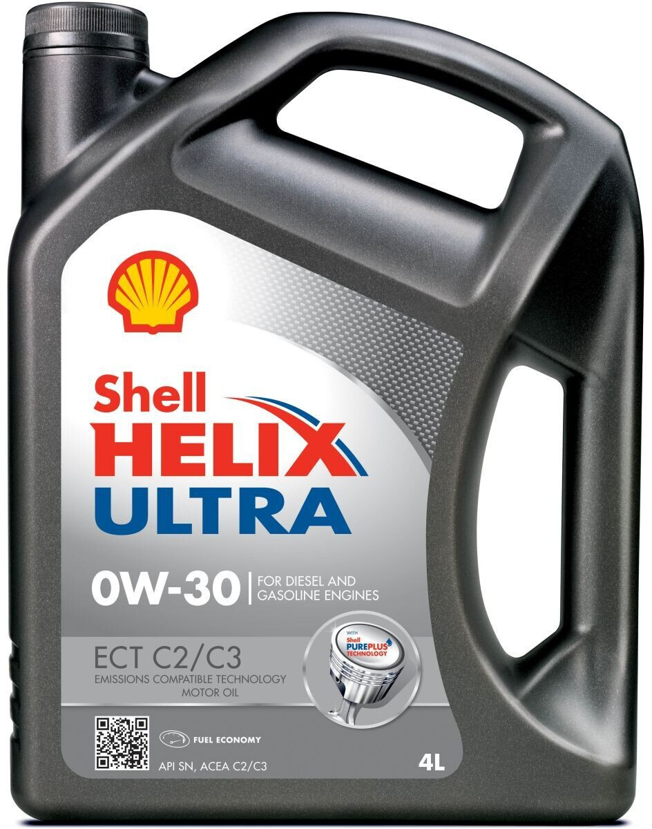 Bild von Motoröl SHELL Helix Ultra ECT C2/C3 0W30, 4L
