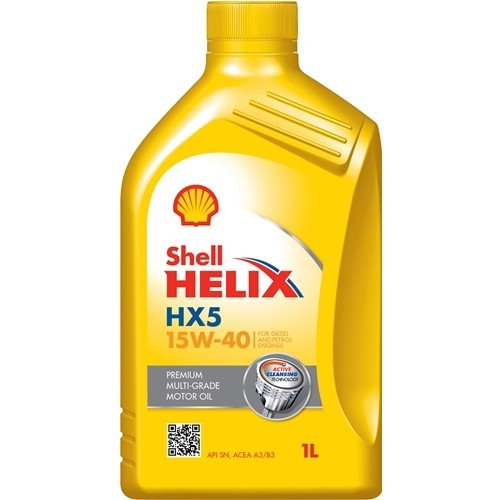 Bild von Shell Helix HX5 15W-40 1l Motoröl 550046277 VOLKSWAGEN: Passat B5 Estate, Golf 4, Golf 5, AUDI: A8 D3, A6 C6 Avant, A3 Sportback