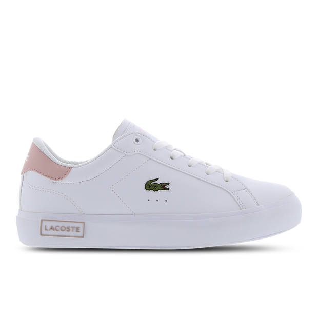 Bild von Lacoste Powercourt Unisex Schuhe - Weiß - Größe: 35.5 - Leder - Foot Locker