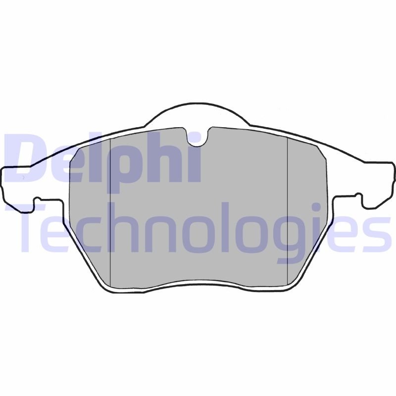 Bild von Delphi Bremsbel?ge vorne Audi A3 A4 Tt Seat Ibiza Leon Toledo VW Passat