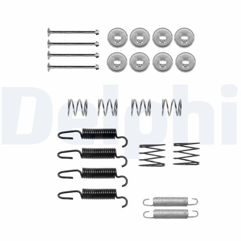 Bild von DELPHI LY1312 Zubehörsatz, Feststellbremsbacken TOYOTA: Land Cruiser Prado 90