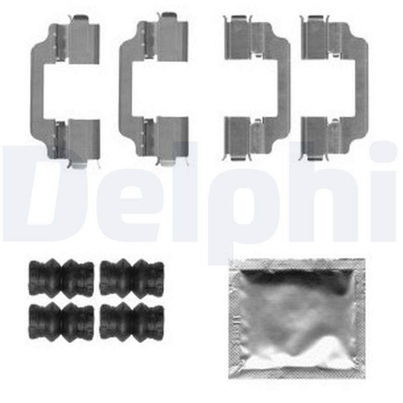 Bild von Delphi Zubeh?r f?r Bremsbel?ge vorne LX0580 Ford B-Max Fiesta Tourneo Transit