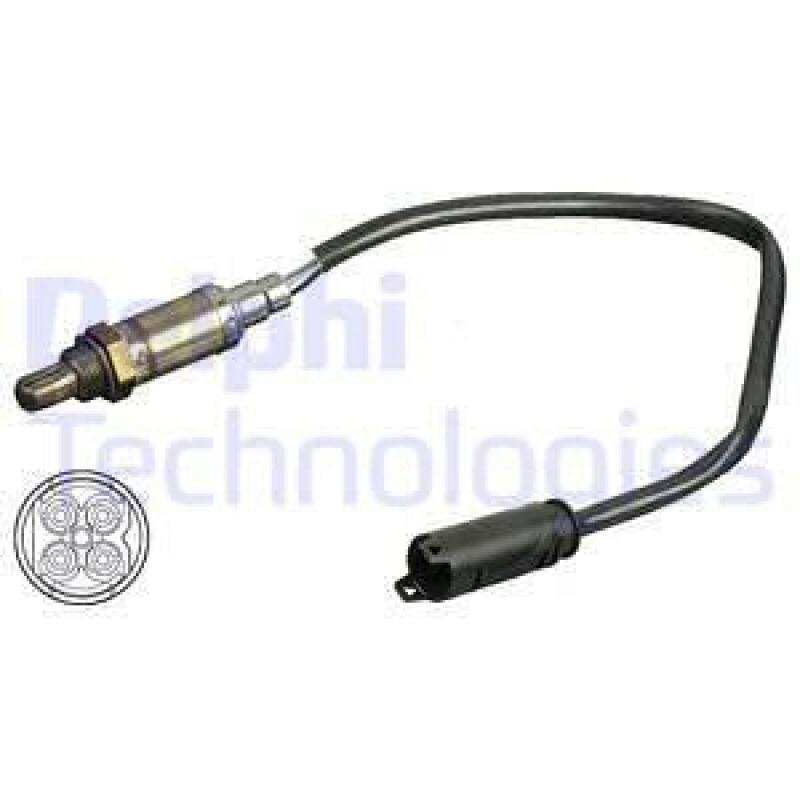 Bild von DELPHI ES11110-12B1 Lambdasonde Regelsonde, Lambda Sensor Fingersonde, beheizt BMW: 3 Coupe, 3 Saloon, 3 Compact