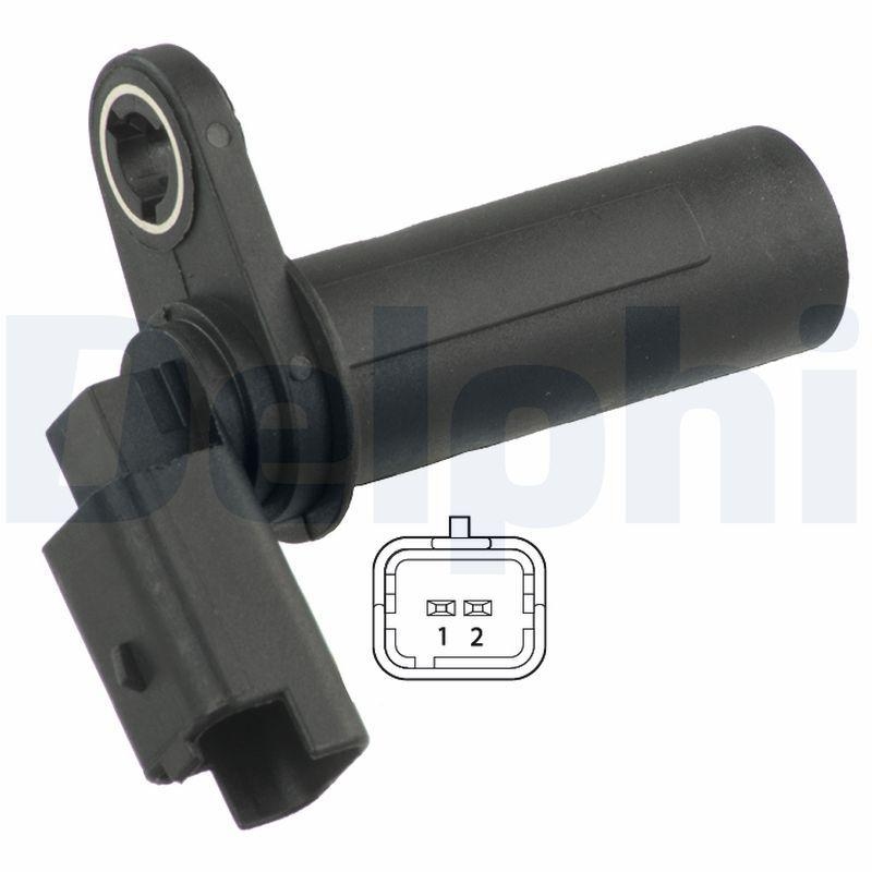 Bild von DELPHI SS11050 Impulsgeber Kurbelwellensensor, Impulsgeber, Kurbelwelle 3 RENAULT: CLIO 3, CLIO 2, Modus / Grand Modus, DACIA: Logan I MCV