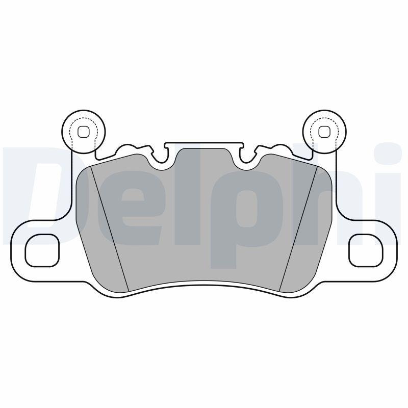 Bild von Delphi Bremsbel?ge vorne Porsche 718 911 Panamera
