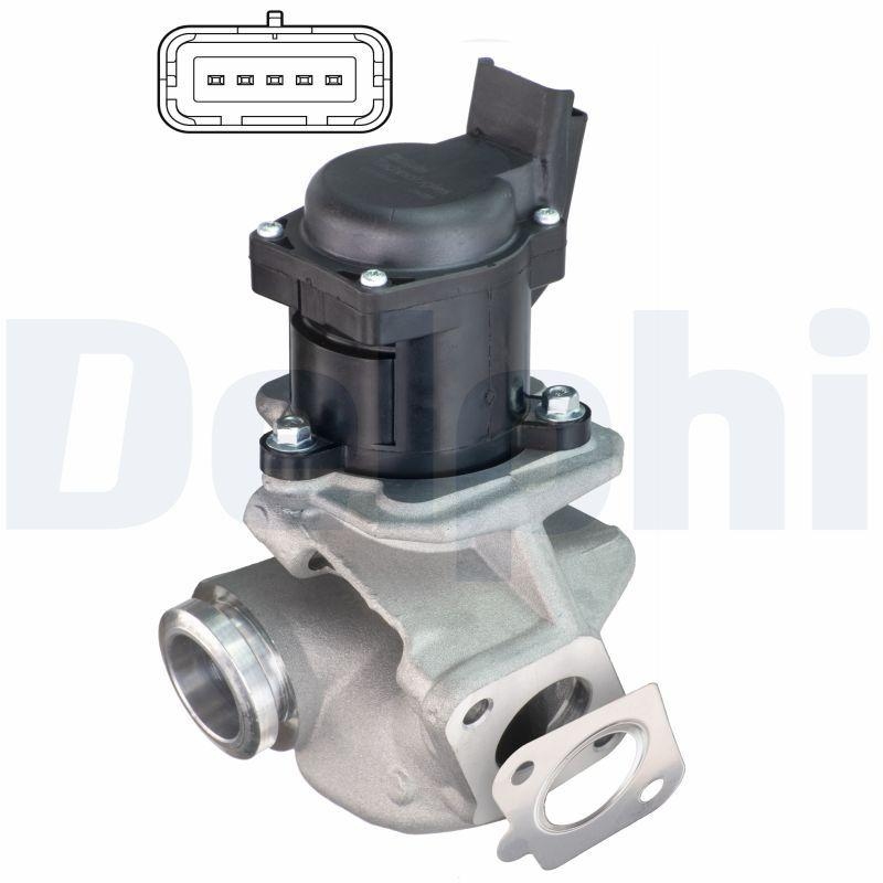 Bild von DELPHI EG10507-12B1 AGR-Ventil Abgasrückführungsventil, Abgasrückführung, Ventil für Abgasrückführung ohne AGR-Kühler CITROËN: C5 II Estate