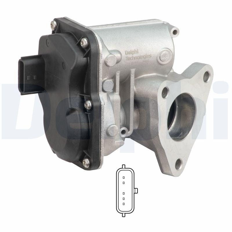 Bild von DELPHI AGR-Ventil ohne AGR-Kühler für INFINITI NISSAN 1471000Q0Z 1471000Q1F 1471000Q1D EG10557-12B1