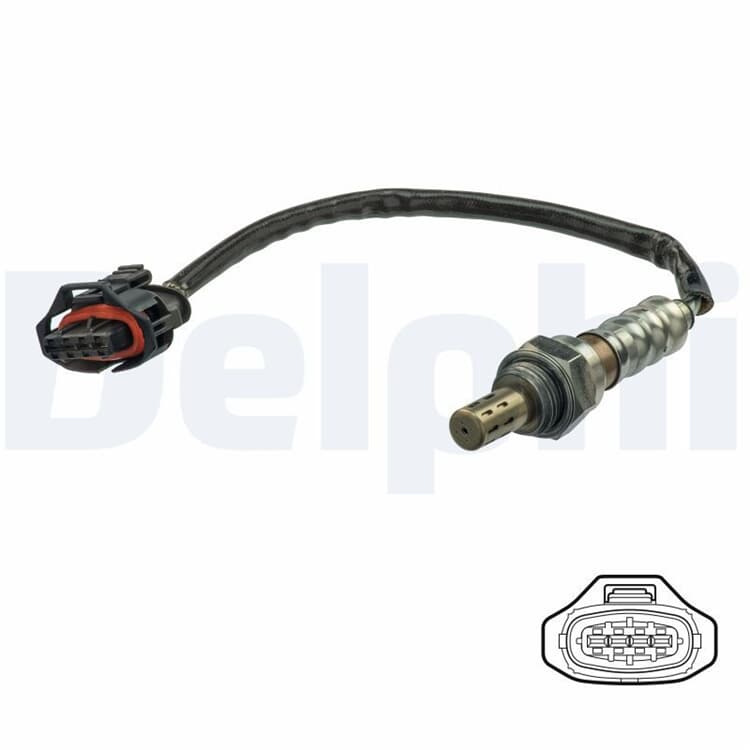 Bild von DELPHI Lambdasonde  für VAUXHALL OPEL 93189215 55561452 855453 ES21177-12B1
