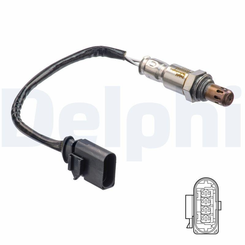 Bild von Delphi Lambdasonde nach Katalysator Seat Skoda VW ES21267-12B1