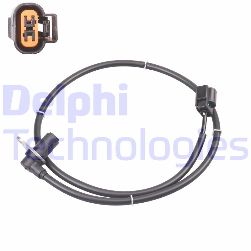 Bild von DELPHI SS20618 ABS Sensor Drehzahlsensor, Raddrehzahl Sensor, Drehzahlgeber aktiver Sensor 915 MITSUBISHI: PAJERO 3