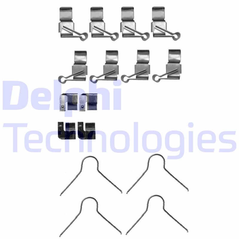 Bild von Delphi Zubeh?r f?r Bremsbel?ge vorne Toyota Dyna Hiace