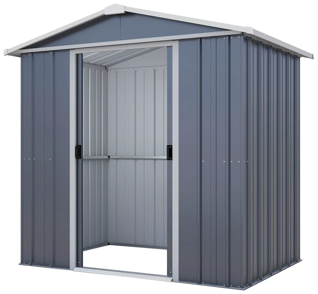 Bild von Yardmaster Gerätehaus Heidelberg 65AEYZ Anthrazit B x T: 186 cm x 125 cm
