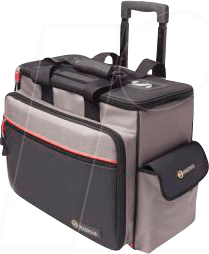 Bild von C.K Magma MA2650 Techniker Werkzeugtasche Trolley | 50 x 30 x 40 cm | Einfacher Transport | Stabil & Tragefähig | Geländetauglich | Übersichtliche Aufbewahrung | Hochwertige Reißverschlüsse