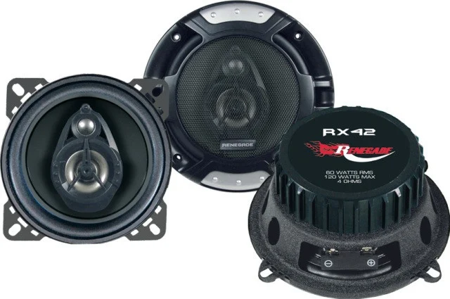 Bild von Renegade, Car HiFi Lautsprecher, 2-Wege Koaxial Autolautsprecher (120 W, 10 cm)