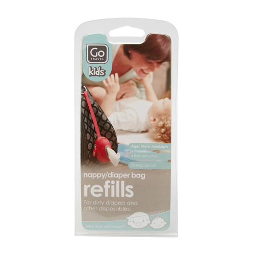 Bild von Design Go Kids Nachfüllpackung für Polybeutelspender – Transparent (Weiß)