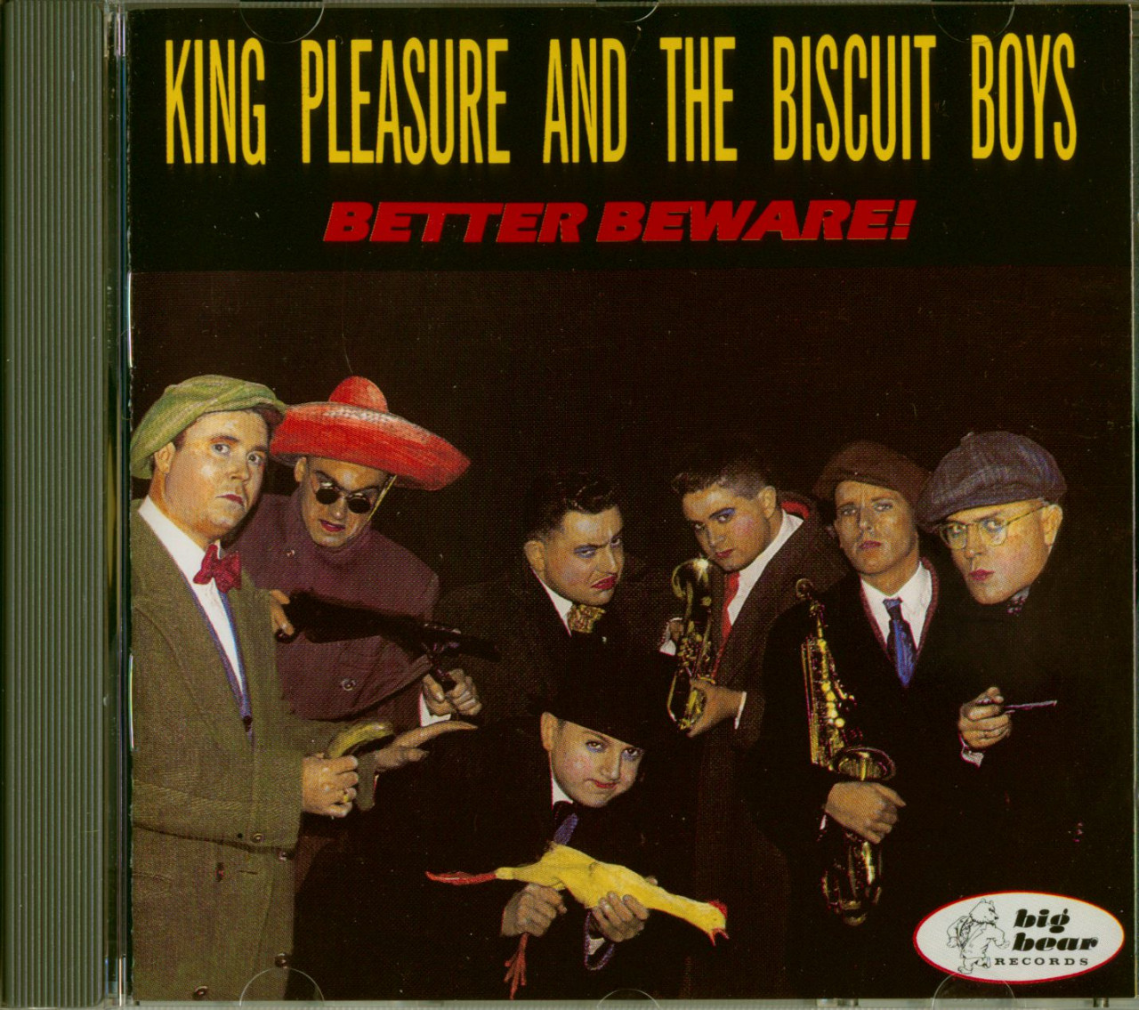 Bild von King Pleasure & The Biscuit Boys - Better Beware! (CD)