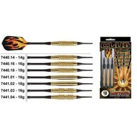Bild von Dartpoint Harrows Club Brass 18g