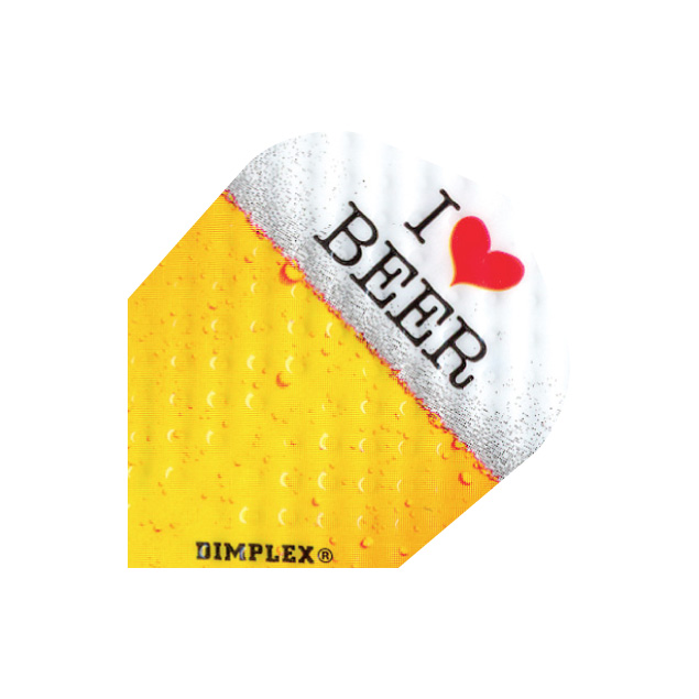 Bild von I Love Beer Flights Harrows Dimplex Embossed