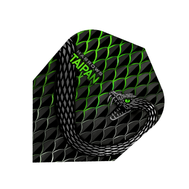 Bild von TAIPAN Rigid 100 Micron High Quality Flights GREEN