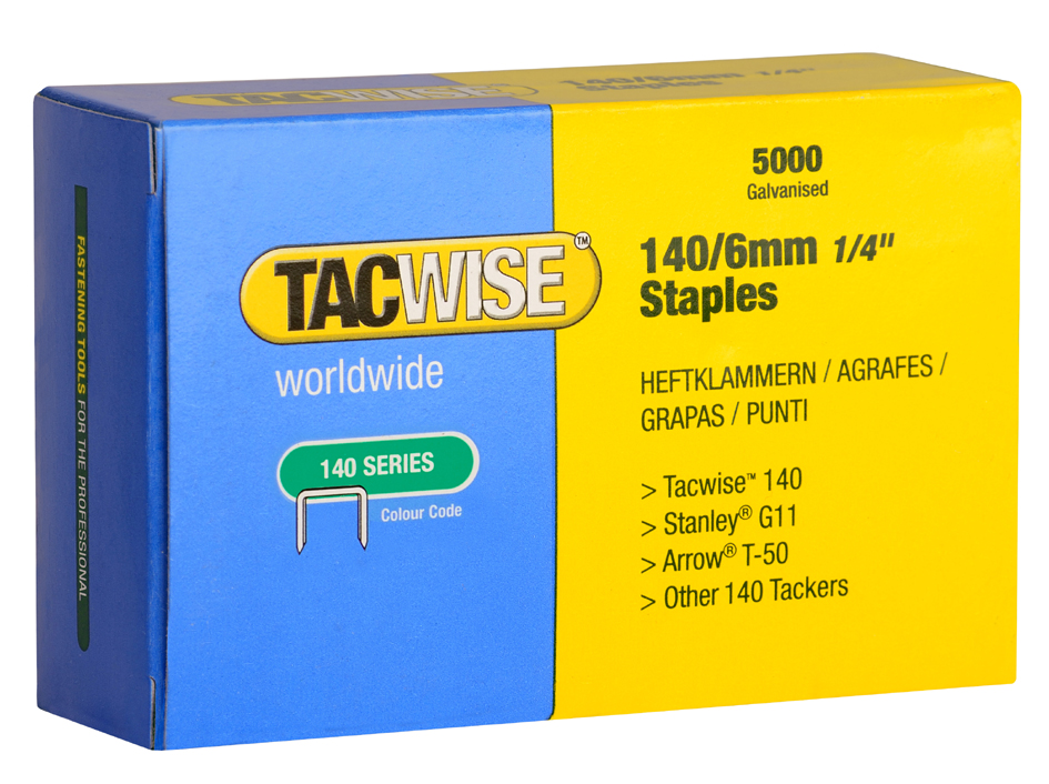 Bild von Tacwise, Büroklammer, Heftklammern 140/14 mm, verzinkt, 2.000 Stck (1 x)