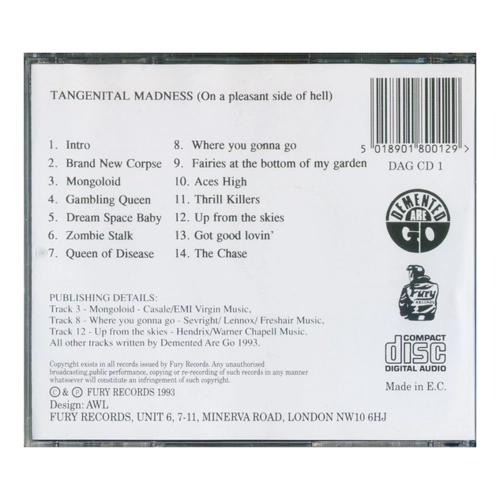 Bild von Tangential Madness, Demented Are Go - Tangential Madness (CD Album)