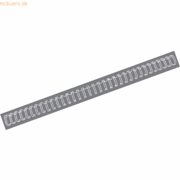 Bild von GBC Drahtbinderücken WireBind A4 Nr. 8 12,7mm VE=250 Stück weiß