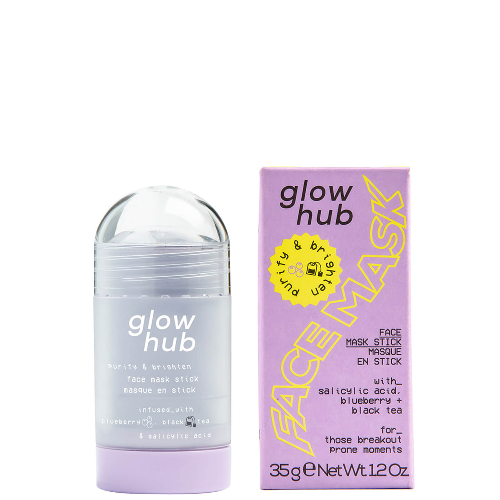 Bild von Glow Hub Purify & Brighten Face Mask Stick 35g