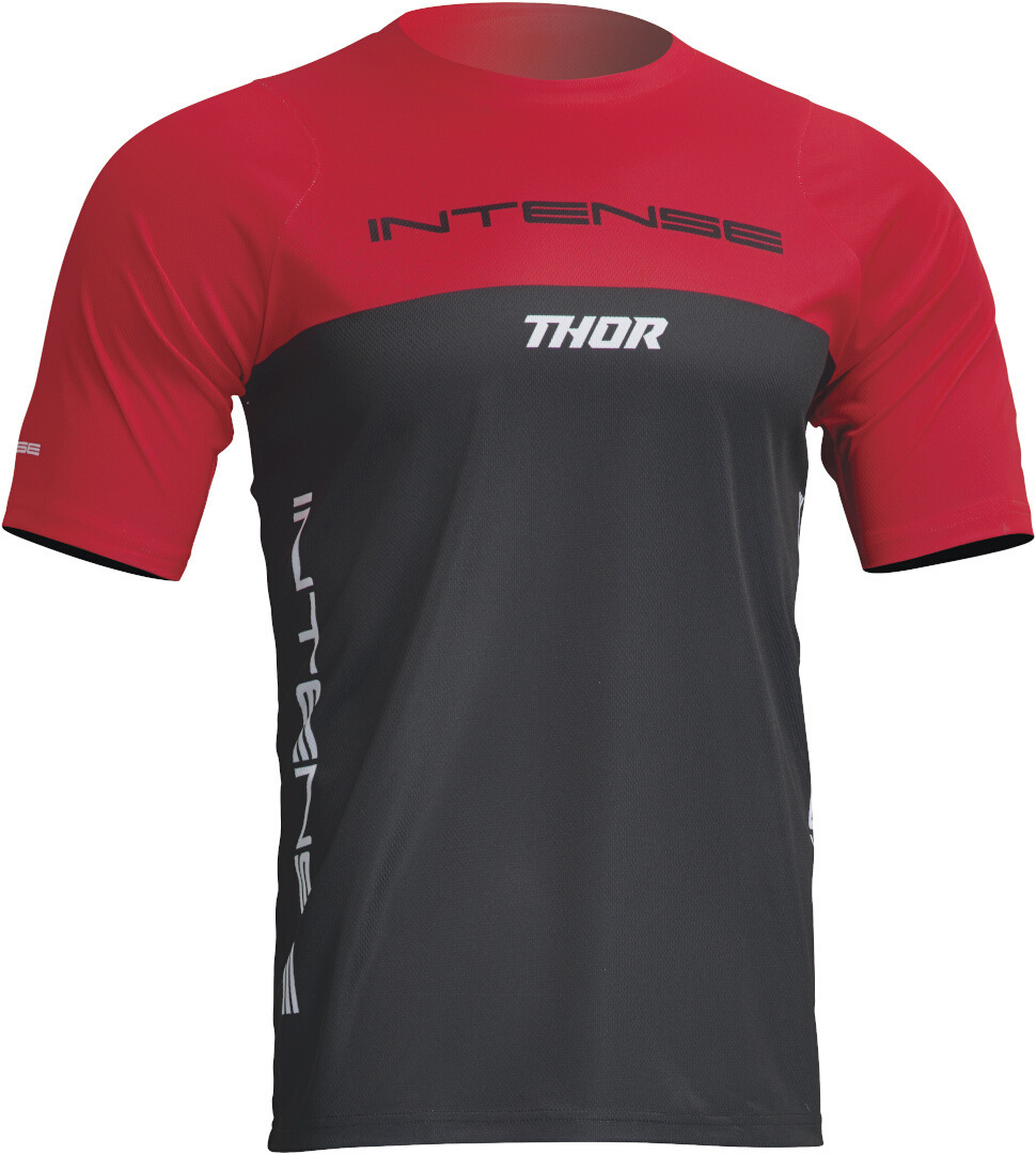 Bild von Thor Intense Assist Censis Fahrrad Jersey, schwarz-rot, Größe XL für Männer
