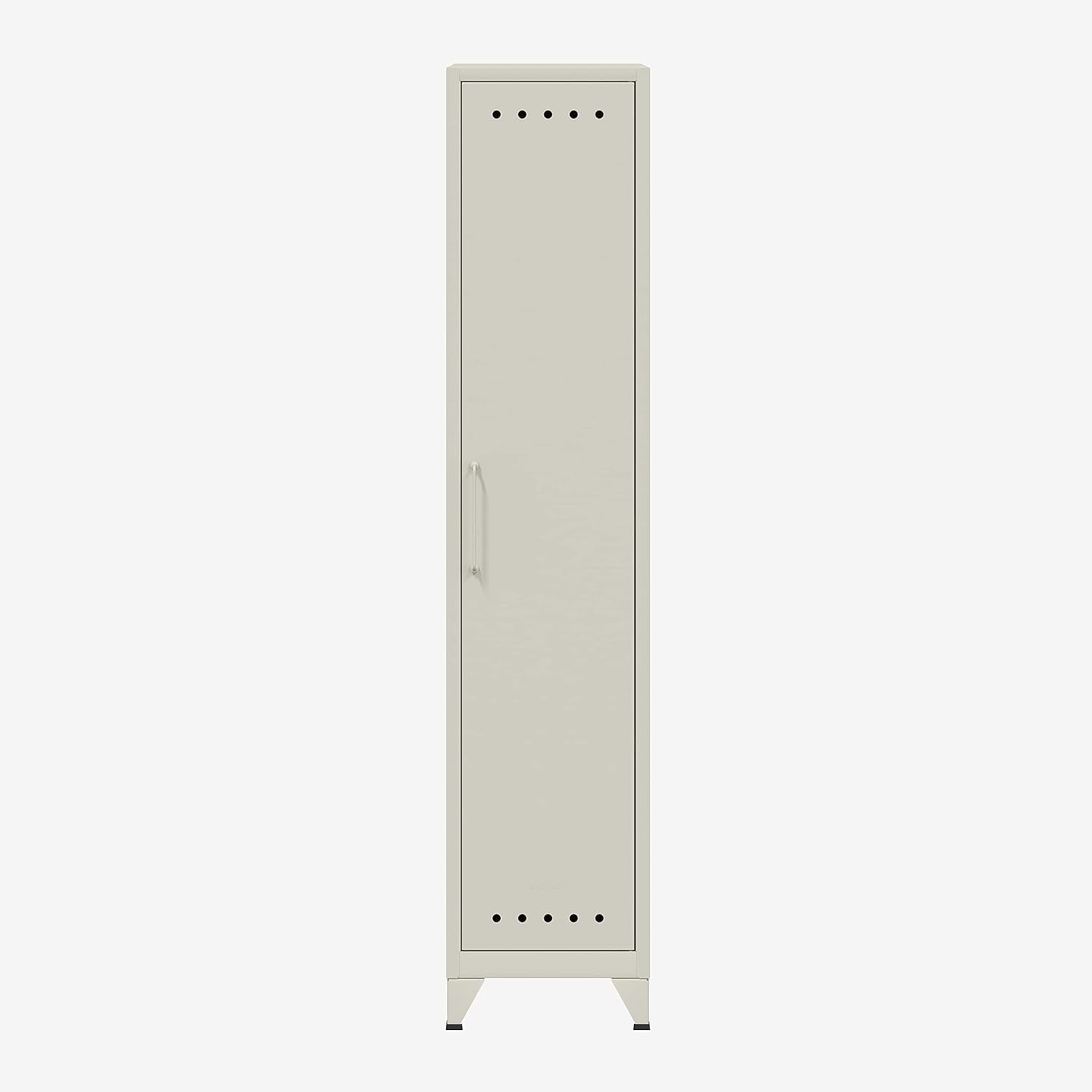 Bild von BISLEY Stahlschrank Fern Locker FERLOC3S696 verkehrsweiß 38,0 x 51,0 x 180,0 cm, aufgebaut