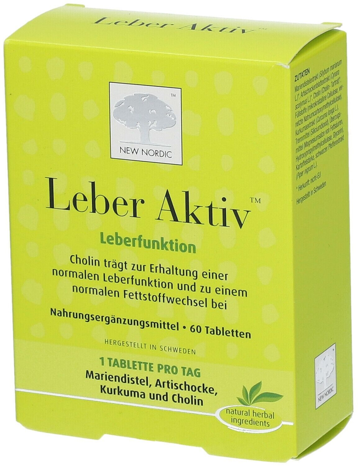 Bild von New Nordic Deutschland Leber Aktiv Tabletten (60 Stk.)