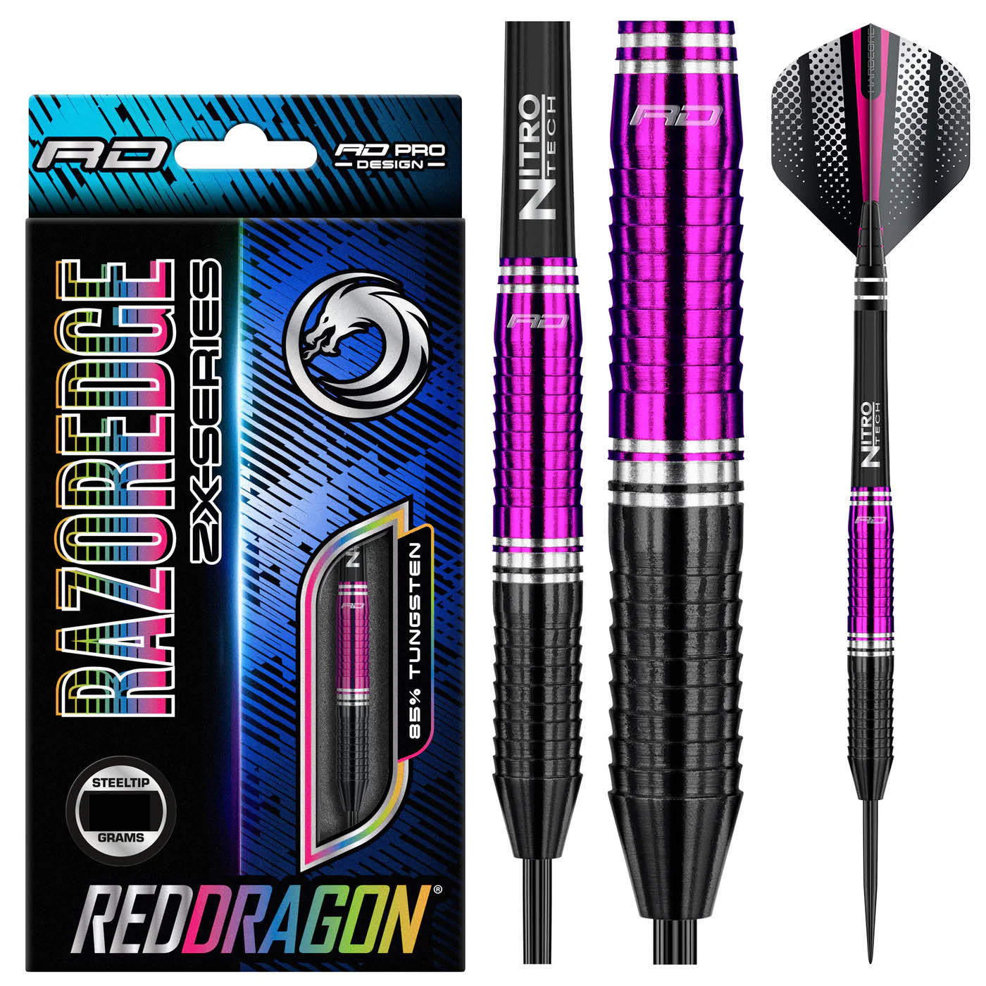 Bild von RedDragon Razor Edge ZX-1 Steeldarts 85% 24g