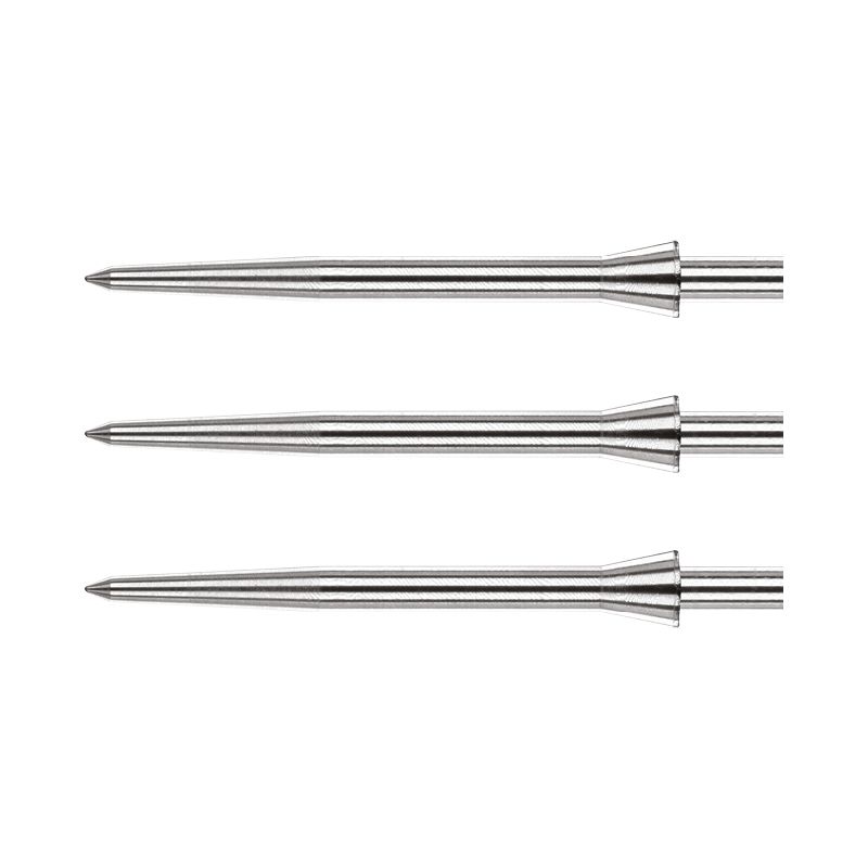 Bild von Red Dragon Specialist Dart Points - Silver Effect Raptor GT Plain Points 33mm