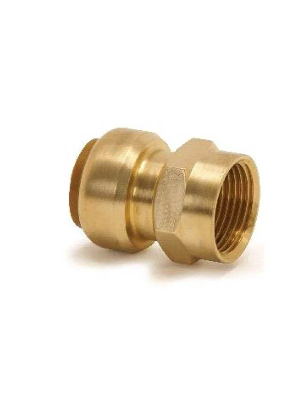 Bild von Broen Straight female connector. push-fit x bsp parallel female thread 15mm x 1/2