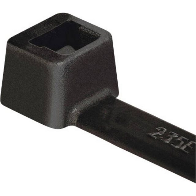 Bild von HellermannTyton, Kabelbinder, Kabelbinder PA66 390x4,6mm UV (Kunststoffkabelbinder, 390 mm, 100 Stk.)