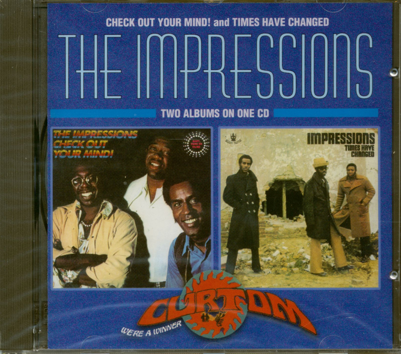 Bild von The Impressions - Check Out Your Mind - Times Have Changed (CD)