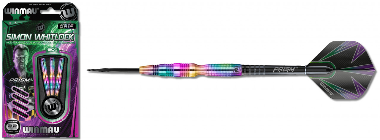 Bild von Winmau Dartpfeil Winmau Whitlock Steeldart Urban Grip 1408 22 g oder 24 g