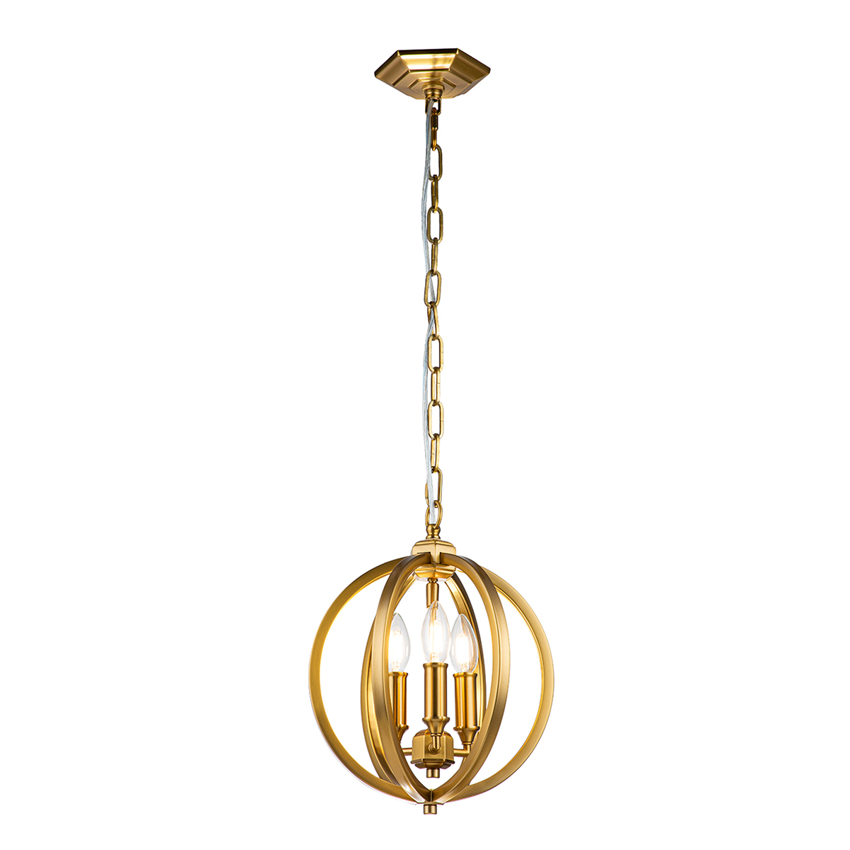 Bild von Elstead LIGHTING Pendelleuchte, Pendelleuchte Esszimmerlampe Hängeleuchte, Pendellampe in Kugeloptik