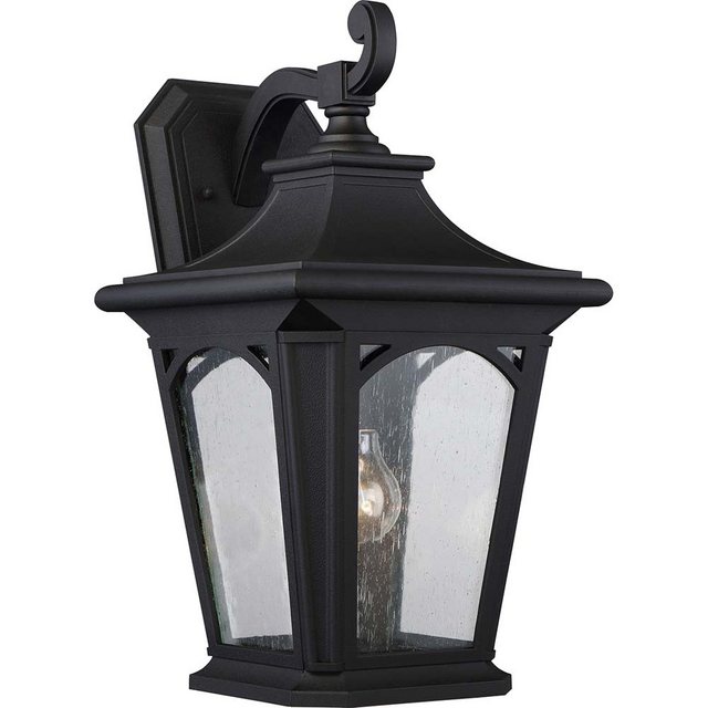 Bild von Elstead LIGHTING Außen-Wandleuchte, Leuchtmittel nicht inklusive, Außenleuchte Wandlampe Laterne H 46,1 cm Schwarz 1 Flammig IP44