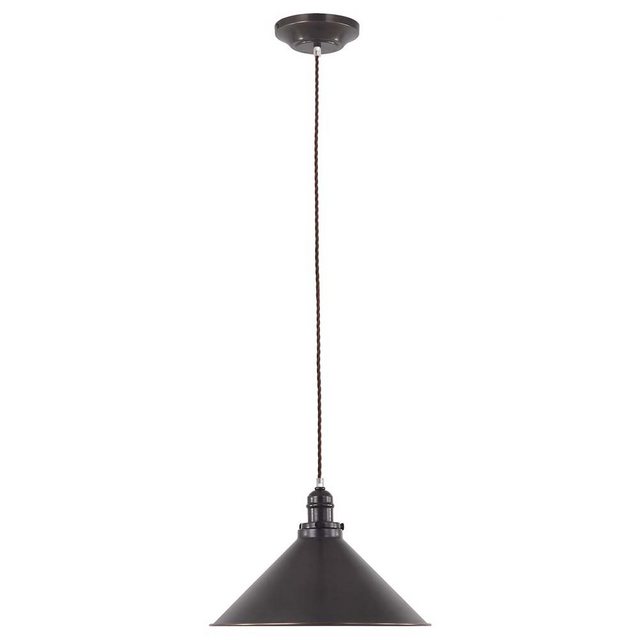 Bild von Elstead LIGHTING Pendelleuchte, Leuchtmittel nicht inklusive, Hängeleuchte Deckenlampe Pendelleuchte Stahl Bronze D 37 cm