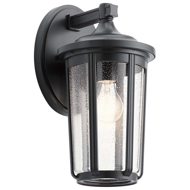 Bild von Elstead LIGHTING Außen-Wandleuchte, Wandleuchte Wandlampe Außenlampe Balkonlampe Laterne Alu Glas IP44 H