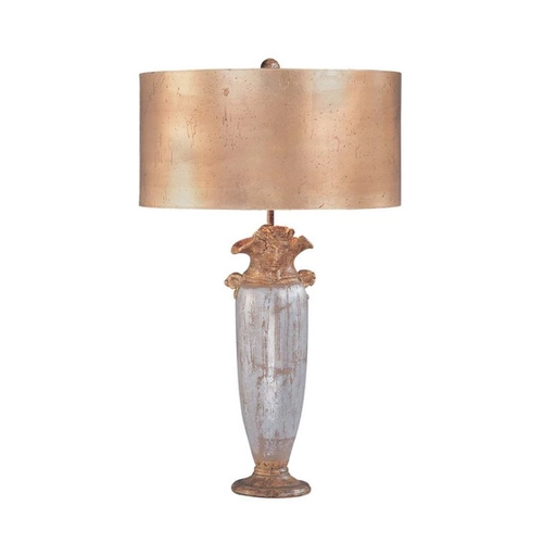 Bild von Elstead LIGHTING LED Tischleuchte - Flambeau Bienville Table Lamp Silver and Gold