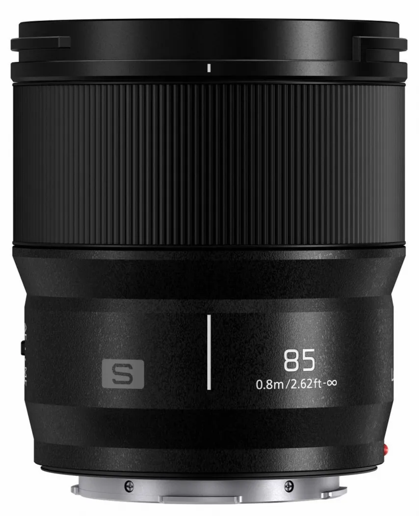 Bild von Panasonic S-S85E LUMIX S Objektiv (85mm, L-Mount Objektiv, F1.8, Filtergröße 67mm) schwarz