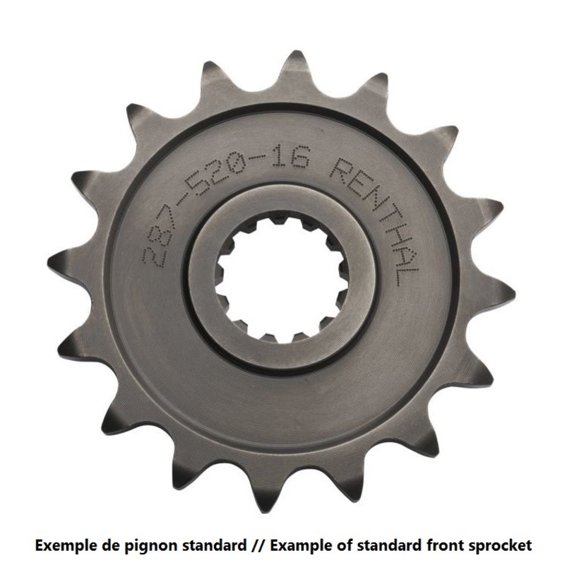 Bild von RENTHAL Standard-Stahlkettenrad 449 - 520