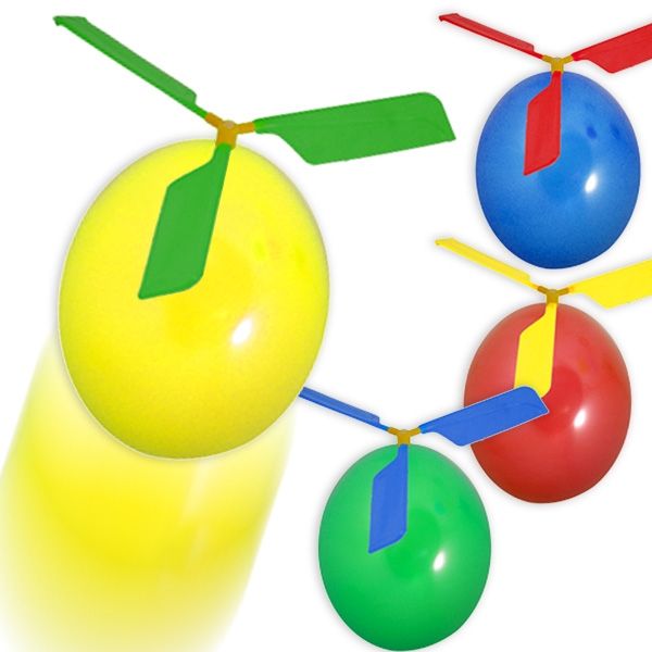 Bild von Bastelset für Ballon-Helikopter, mit 2 Ballons