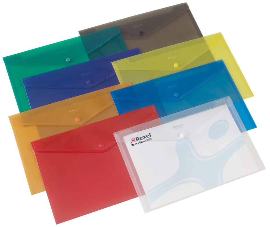 Bild von Rexel A4 Dokumentenmappe - weiß (5) - Weiß - Polypropylene (PP) - A4 - China (16129WH)