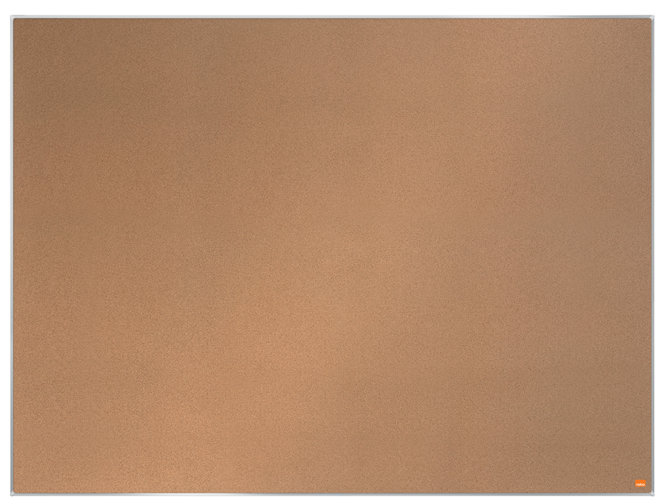 Bild von Nobo Kork-Notiztafel, 1500 x 1200 mm, Schlanker Zielrahmen, Selbstheilende Korkoberfläche, InvisaMount-Montagesystem, Impression Pro, Hellbraun, 1915232